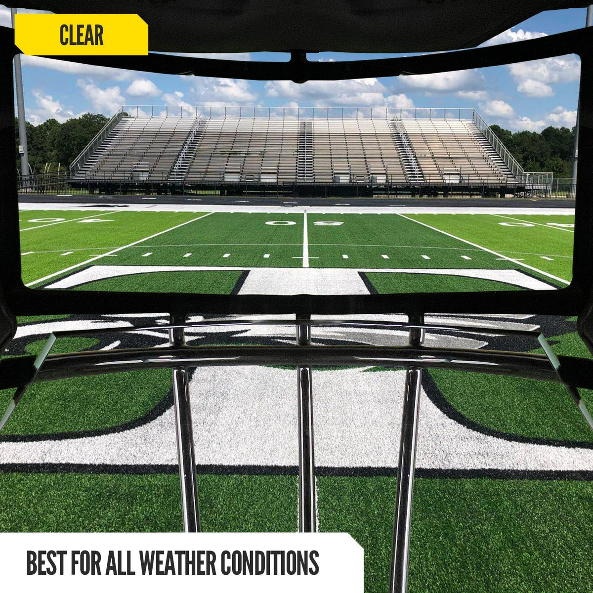 NXTRND VZX Football Visor Clear