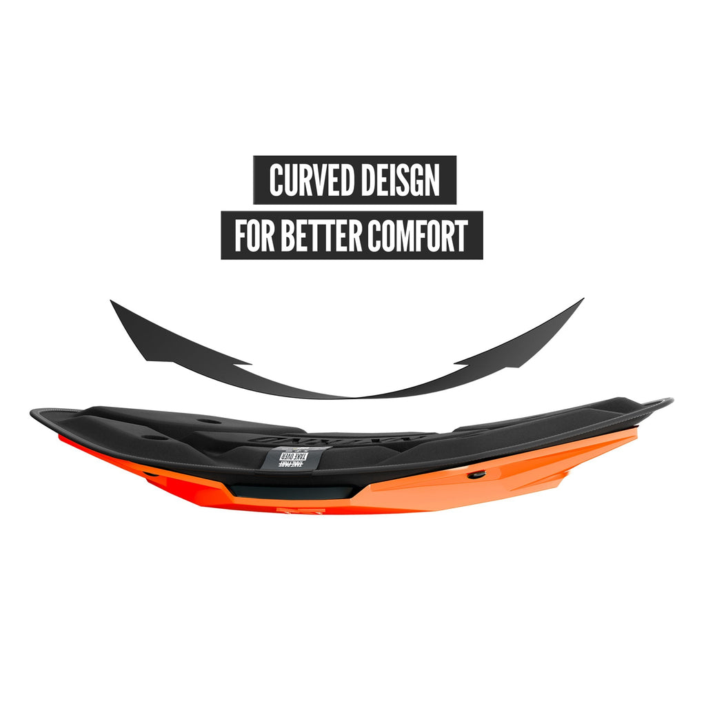 NXTRND B-PLATE® Pro Football Back Plate Orange