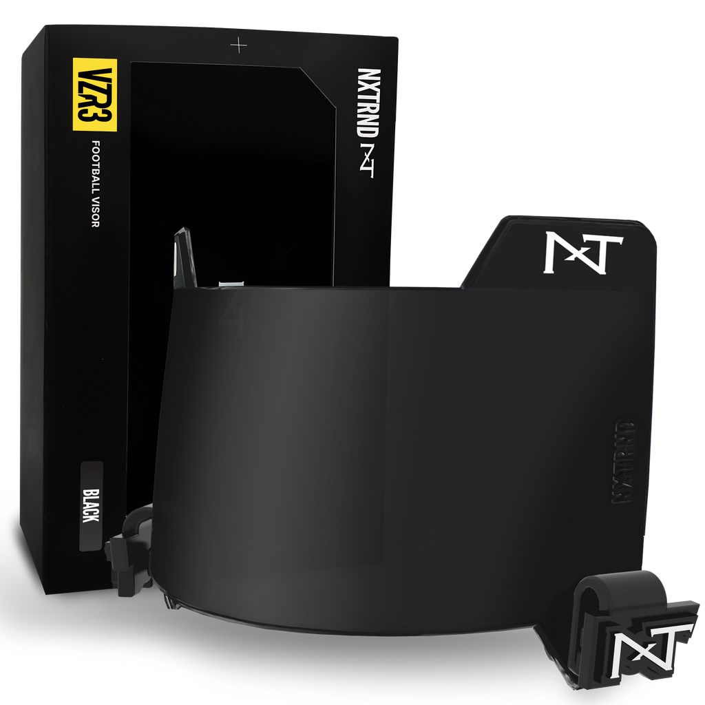 NXTRND VZR3® Football Visor Black