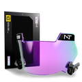 NXTRND VZX Football Visor Clear Purple