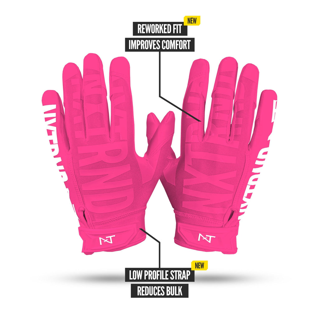 NXTRND G1® Pro Football Gloves Pink
