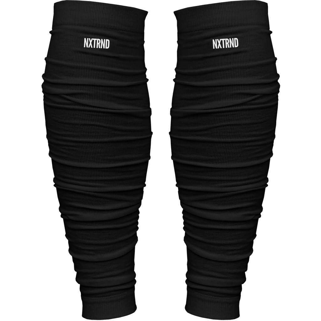 NXTRND Scrunch Football Leg Sleeves Black