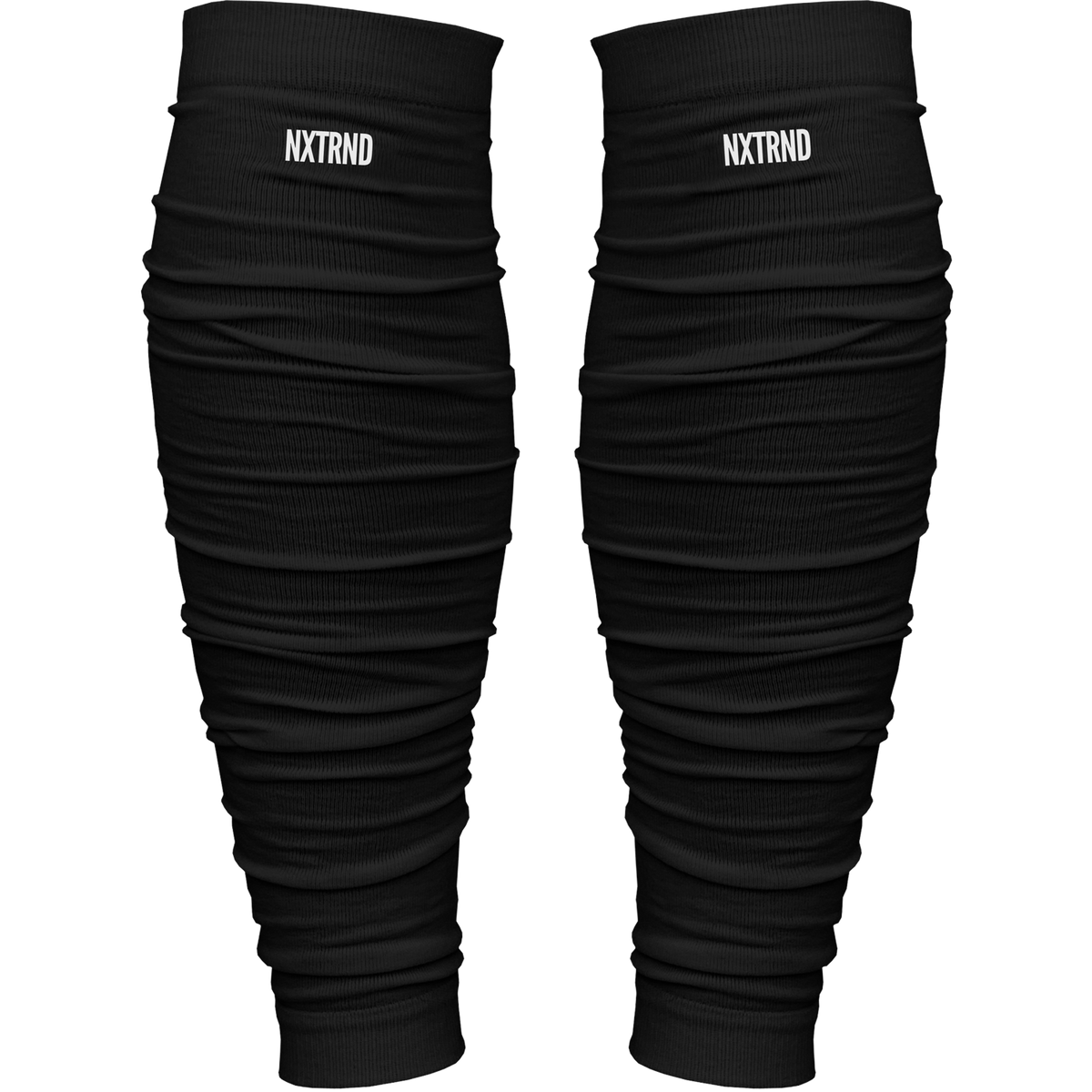 NXTRND Scrunch Football Leg Sleeves Black
