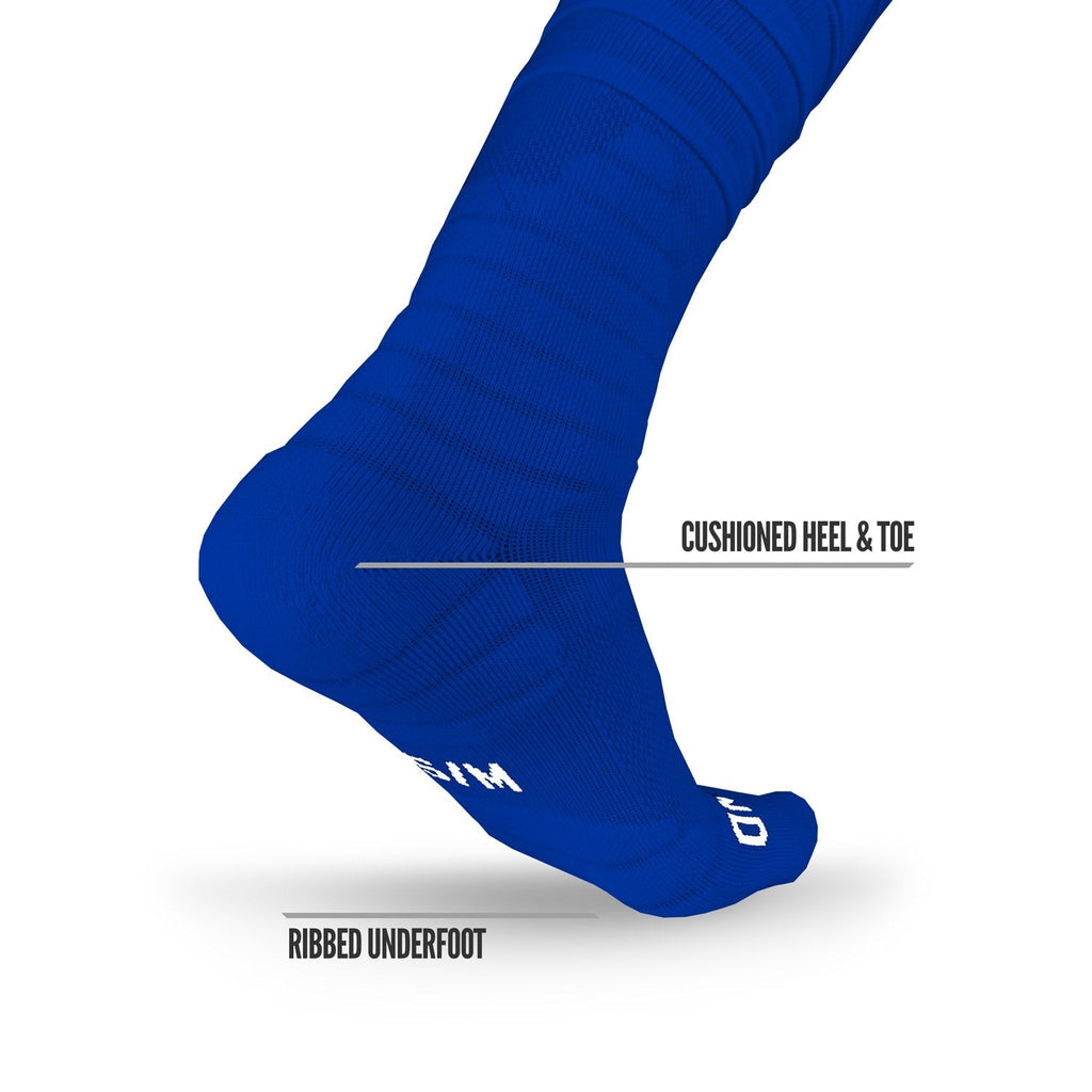 NXTRND XTD® Scrunch Football Socks Blue