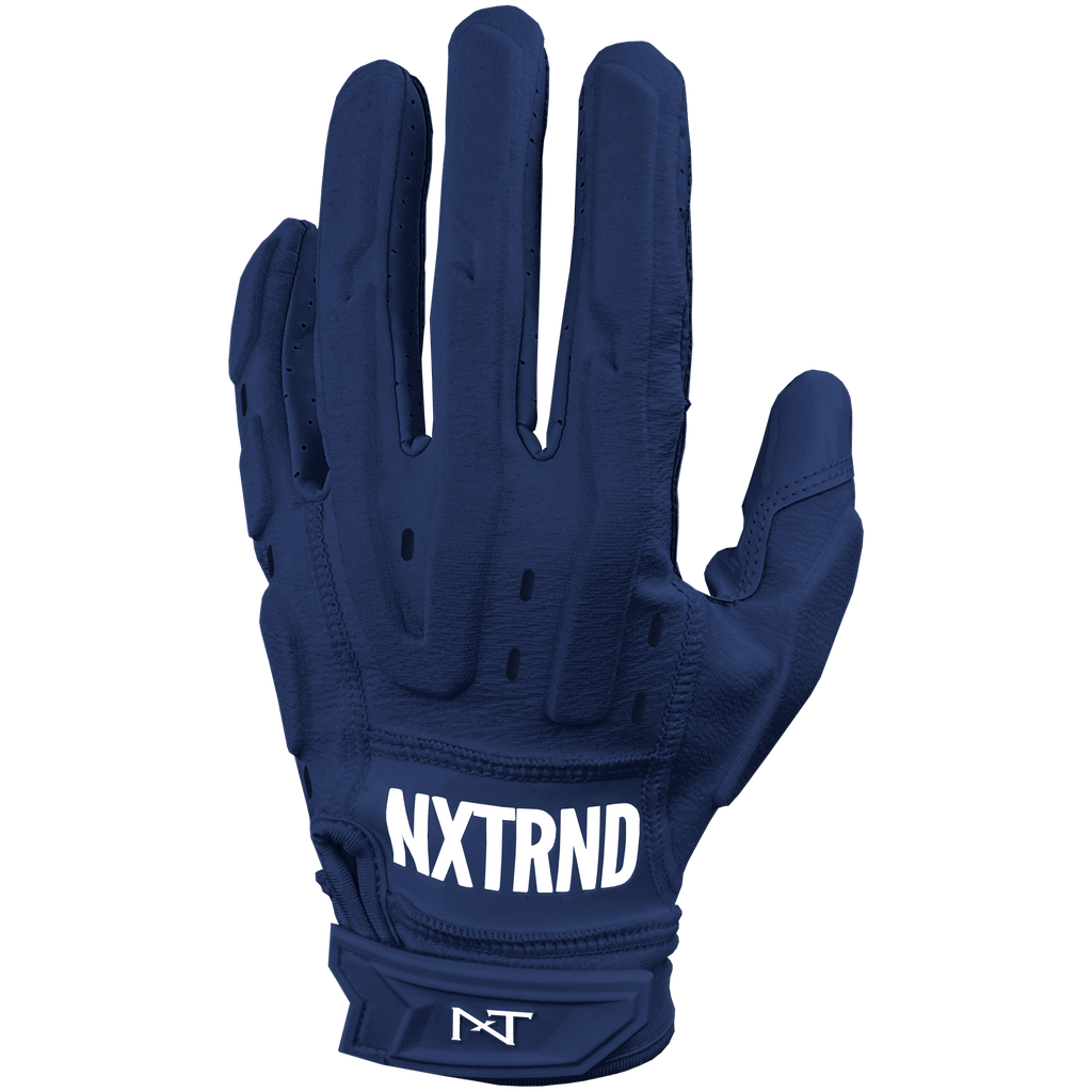NXTRND G3® Pro Padded Football Gloves Navy Blue