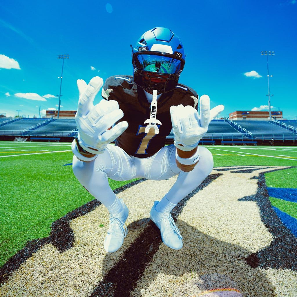NXTRND VZX Football Visor Blue