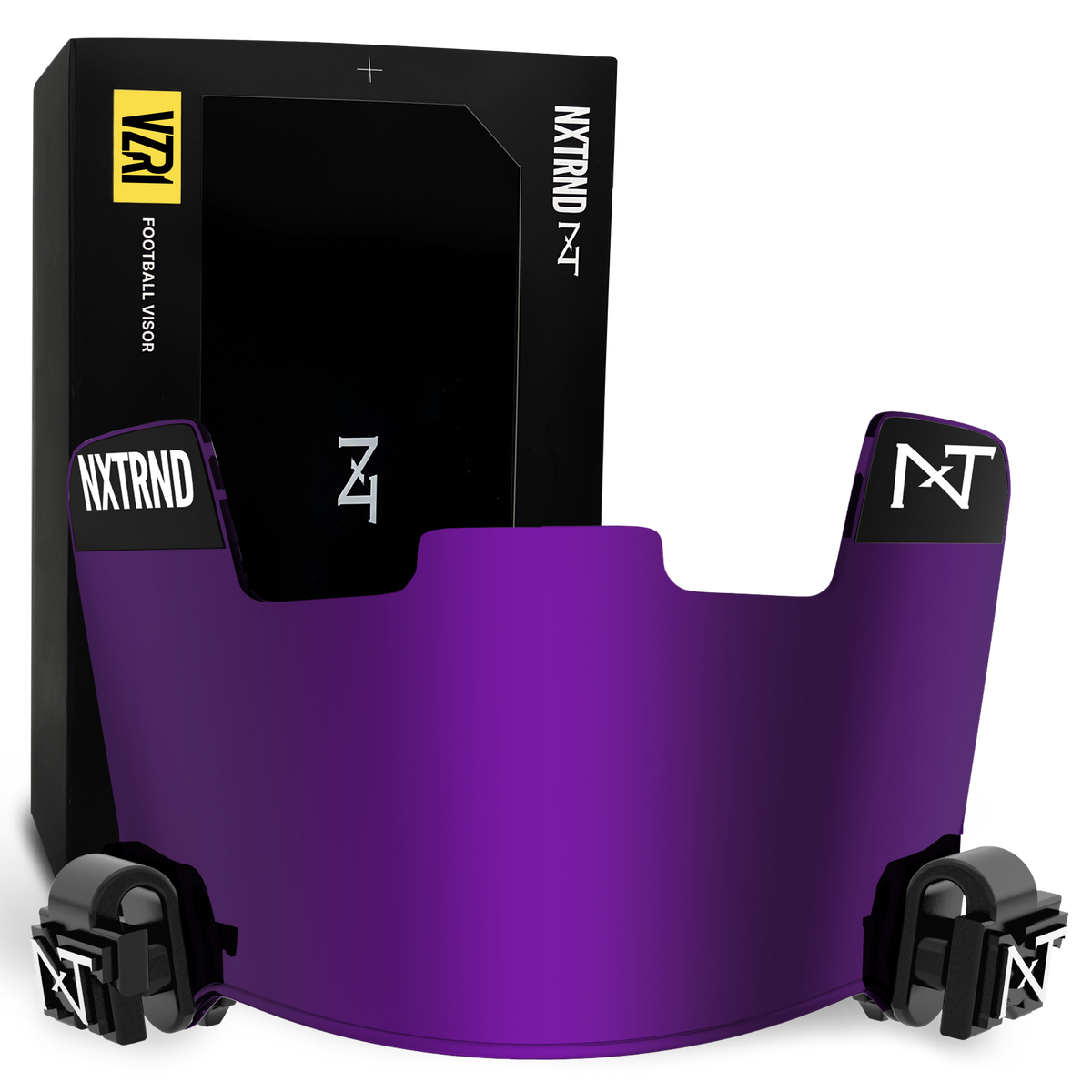 NXTRND VZR1® Football Visor Purple