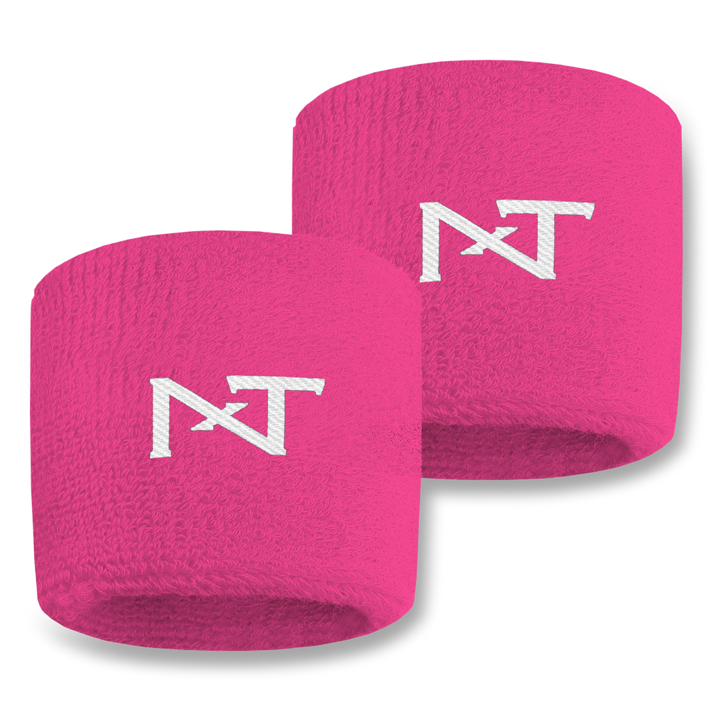 NXTRND Wrist Bands Pink (1 Pair)