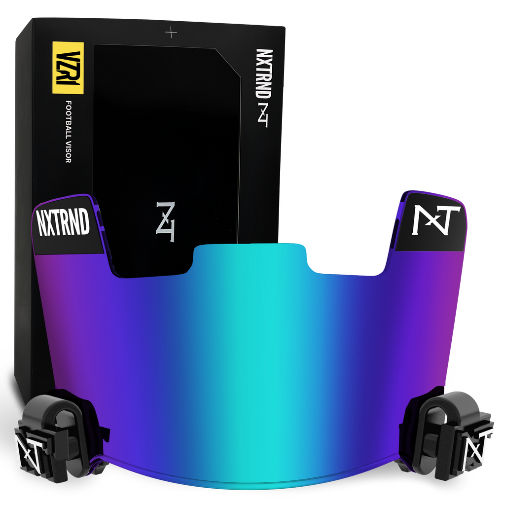 NXTRND VZR1® Football Visor Blue