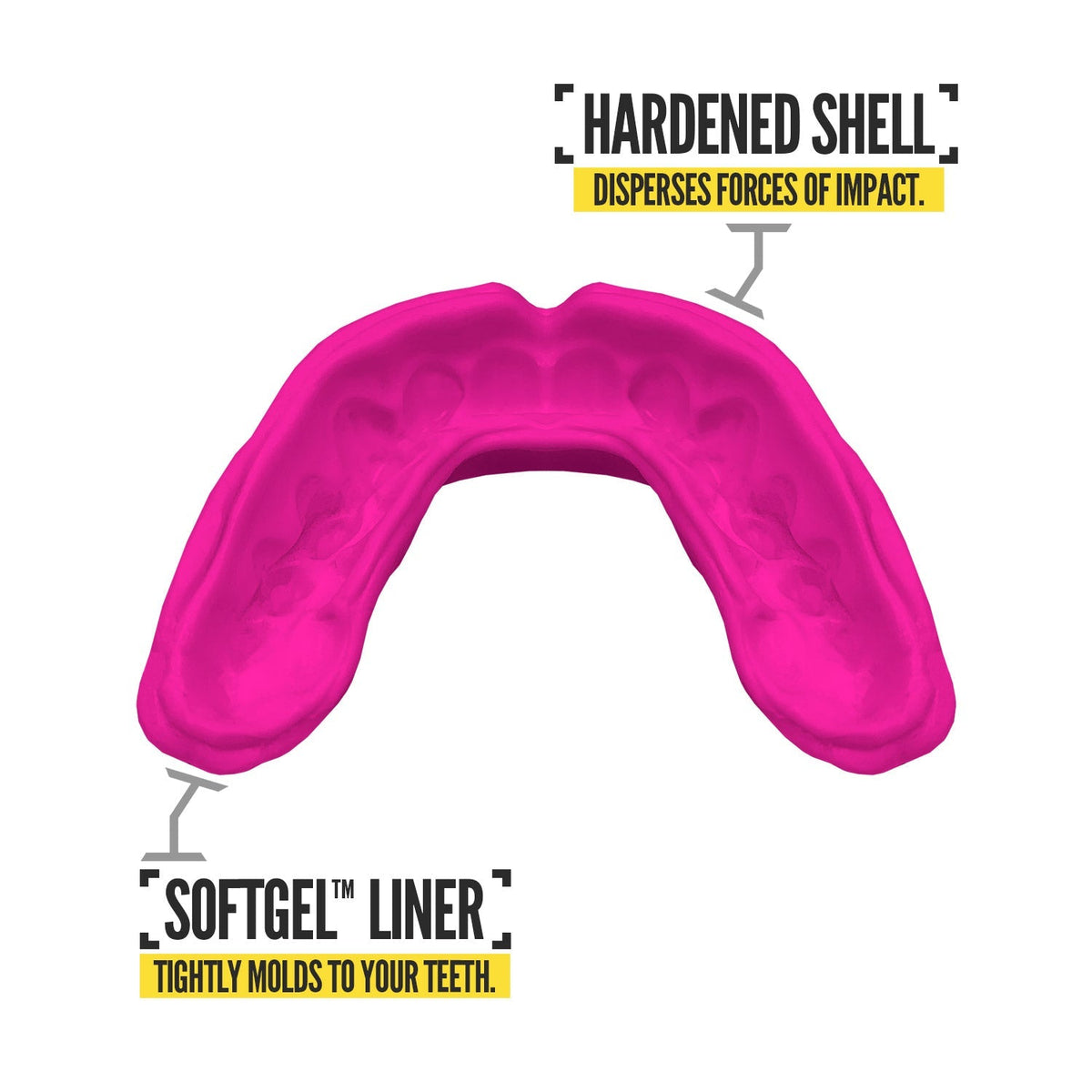 NXTRND Rush® Pink & White Fangs (2 Pack)