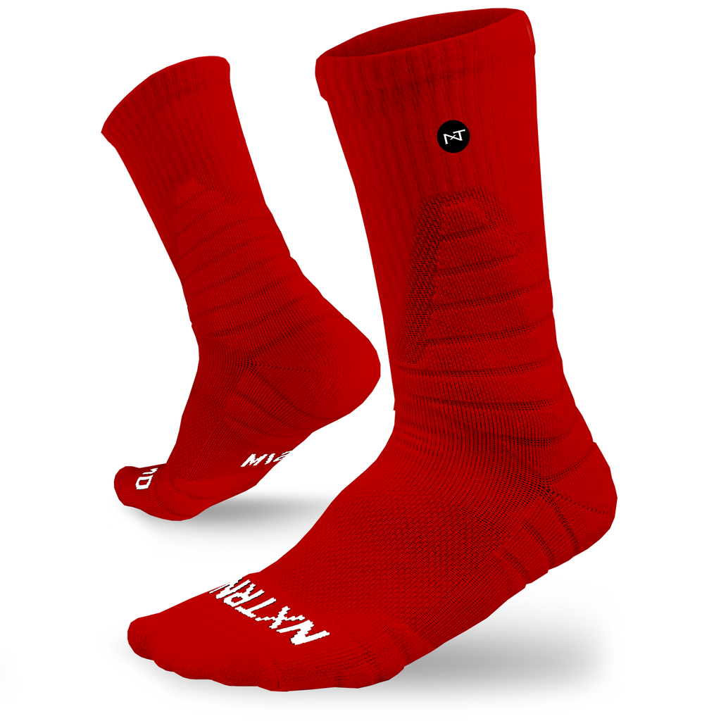 NXTRND Crew Socks Red (3-Pairs)