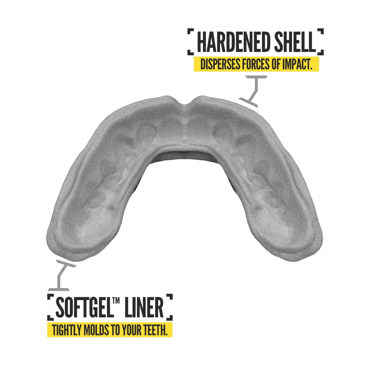 NXTRND Rush® Silver & White Fangs (2 Pack)