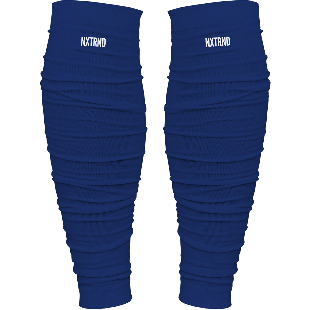 NXTRND Scrunch Football Leg Sleeves Navy Blue