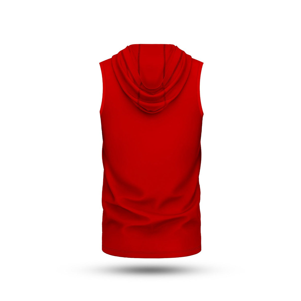 Nxtrnd Team Lightweight Sleeveless Hoodie Red