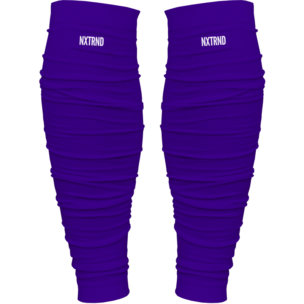 NXTRND Scrunch Football Leg Sleeves Purple
