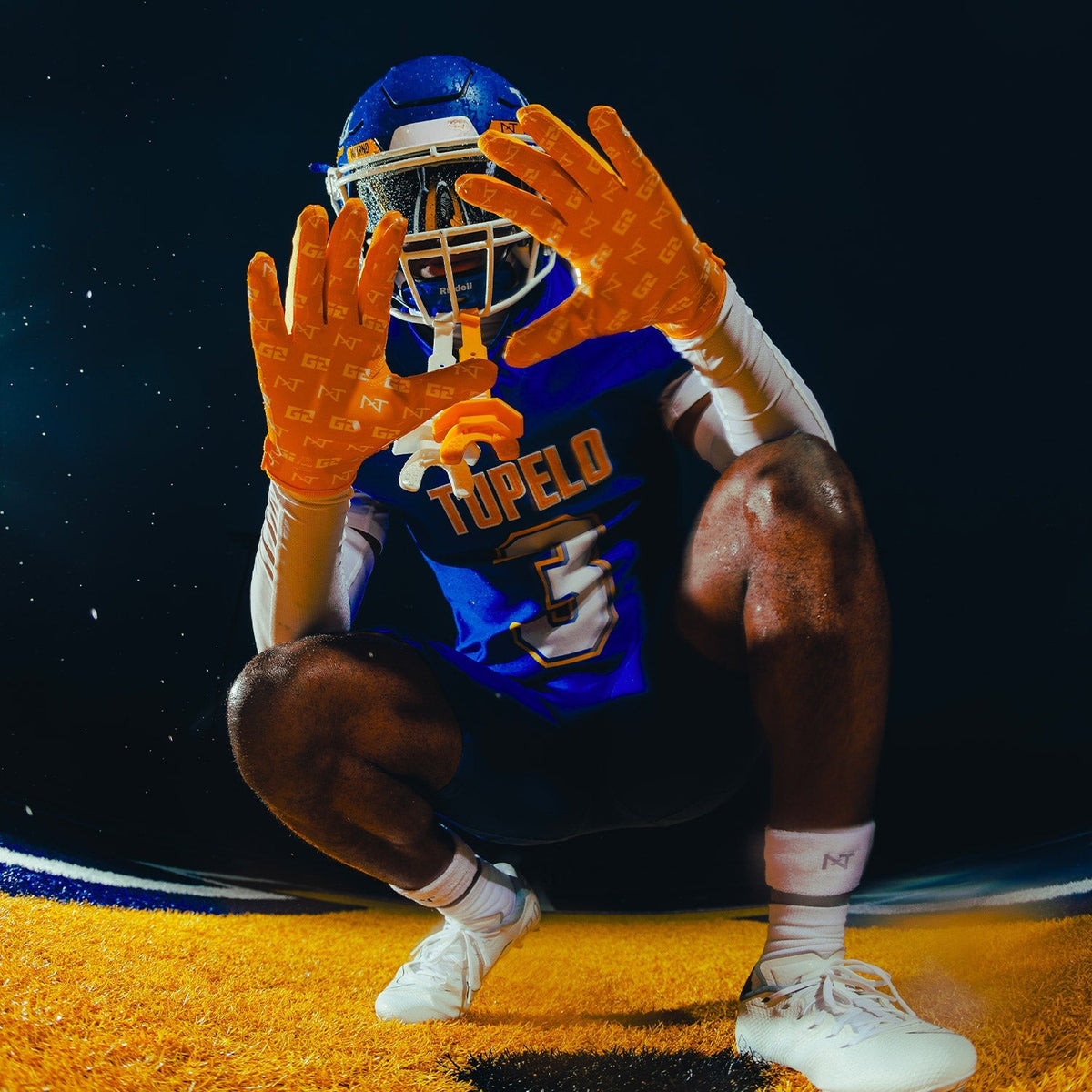 NXTRND G2® Pro Football Gloves Yellow