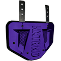 NXTRND B-PLATE® Football Back Plate Chrome Purple