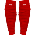NXTRND Scrunch Football Leg Sleeves Red