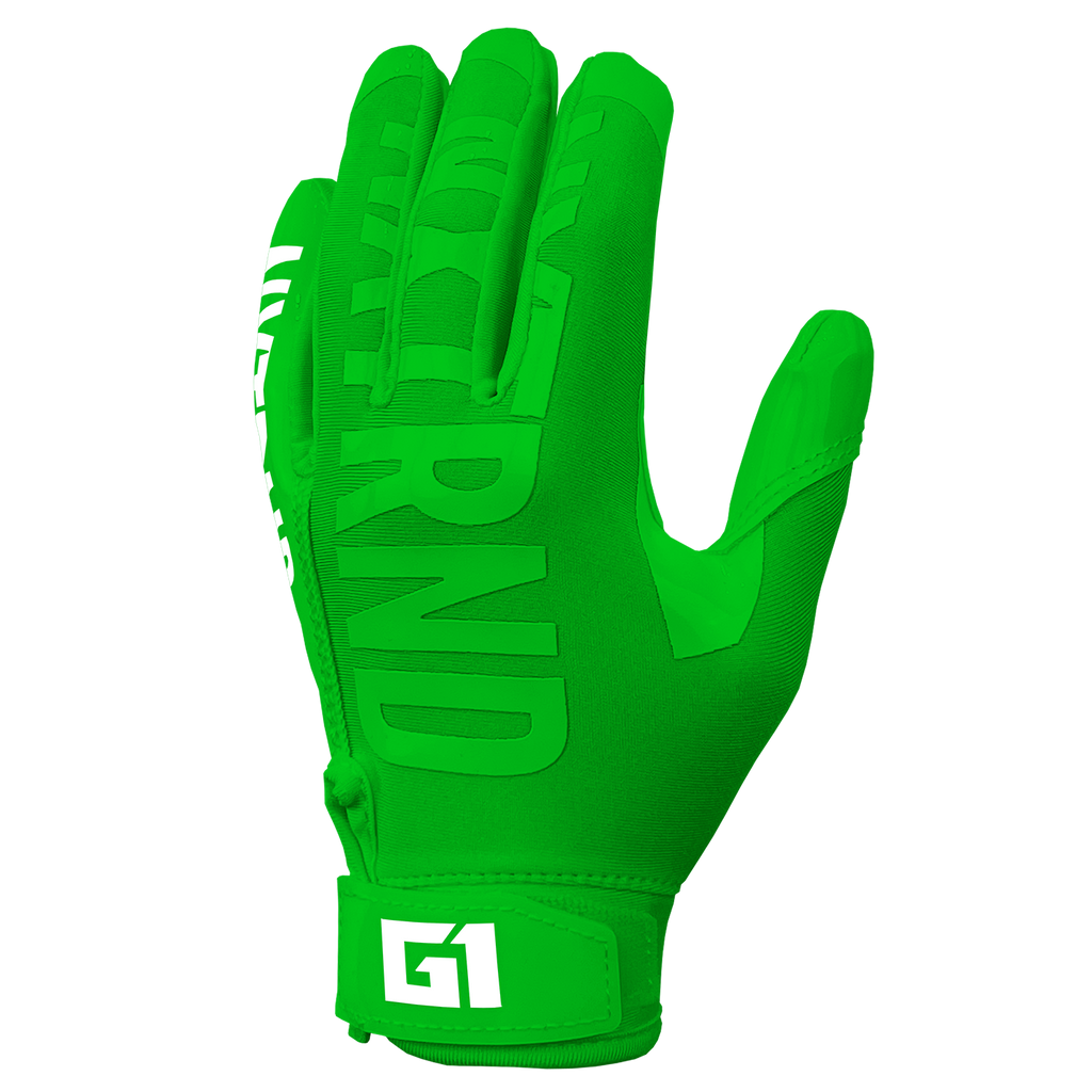 NXTRND G1® Youth Football Gloves Green