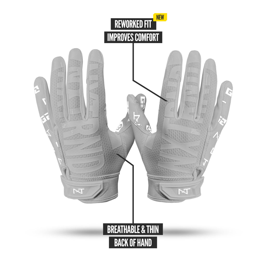 NXTRND G2® Pro Football Gloves Grey