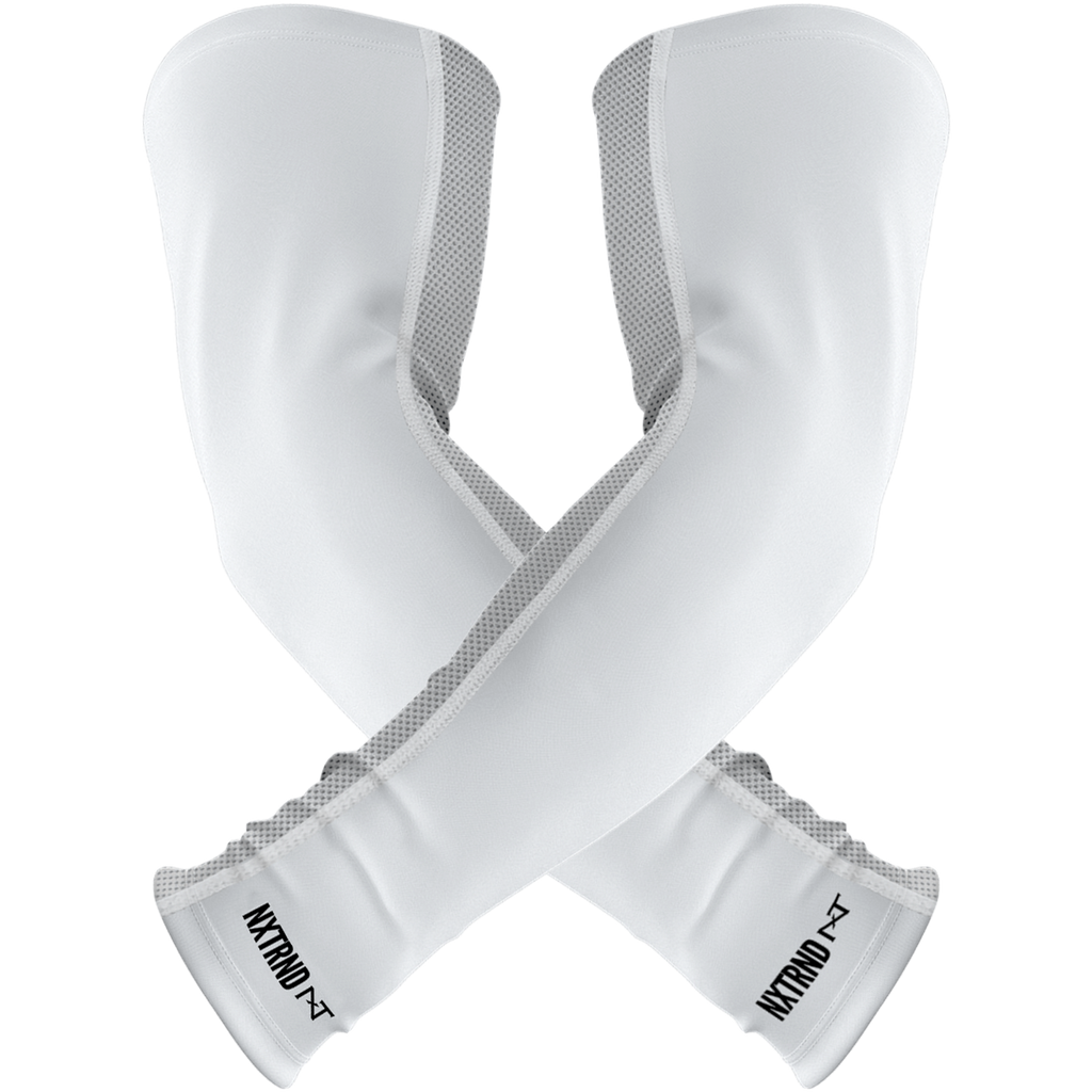 NXTRND AirTek Arm Sleeves White (1 Pair)