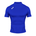Nxtrnd Core Turtleneck Compression Short Sleeve Blue