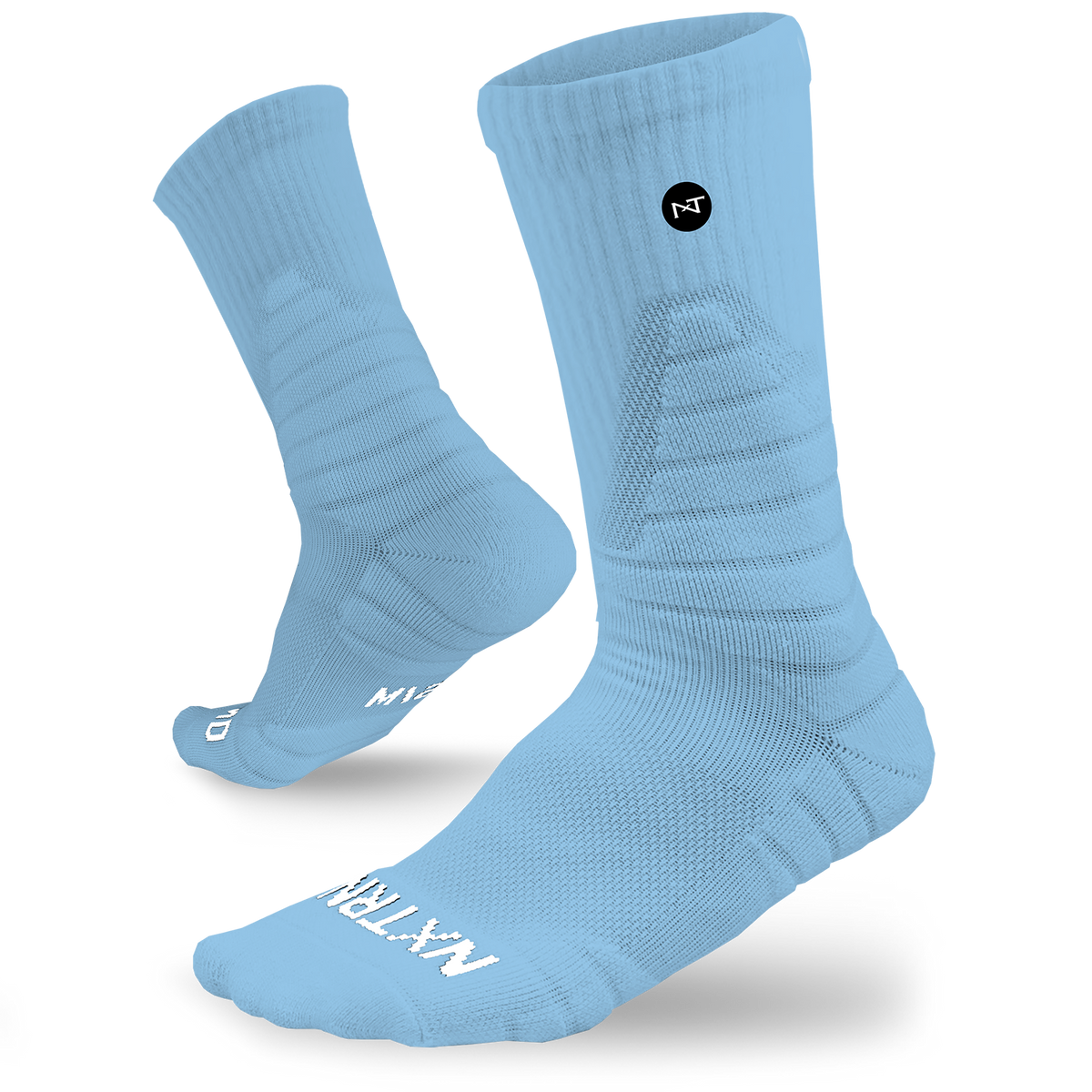 NXTRND Crew Socks Columbia Blue (3-Pairs)