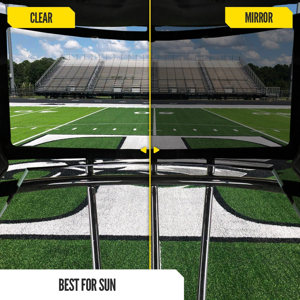 NXTRND VZX Football Visor Mirror