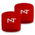 NXTRND Wrist Bands Red (1 Pair)