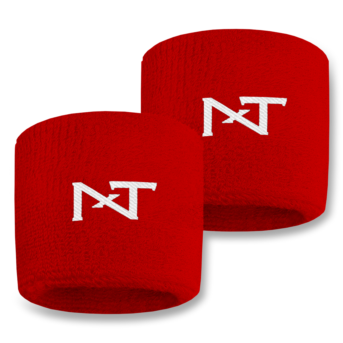 NXTRND Wrist Bands Red (1 Pair)