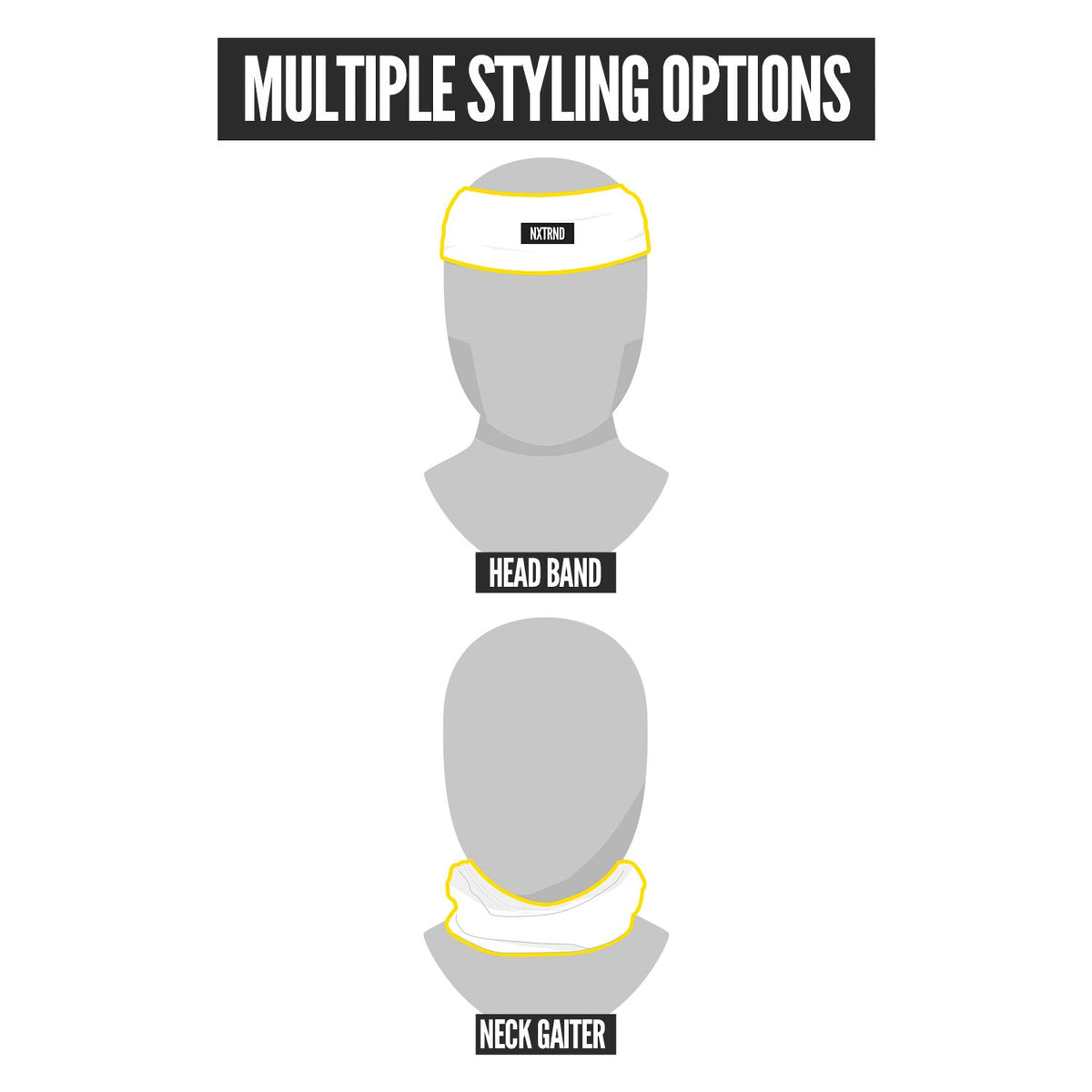 NXTRND Headband White