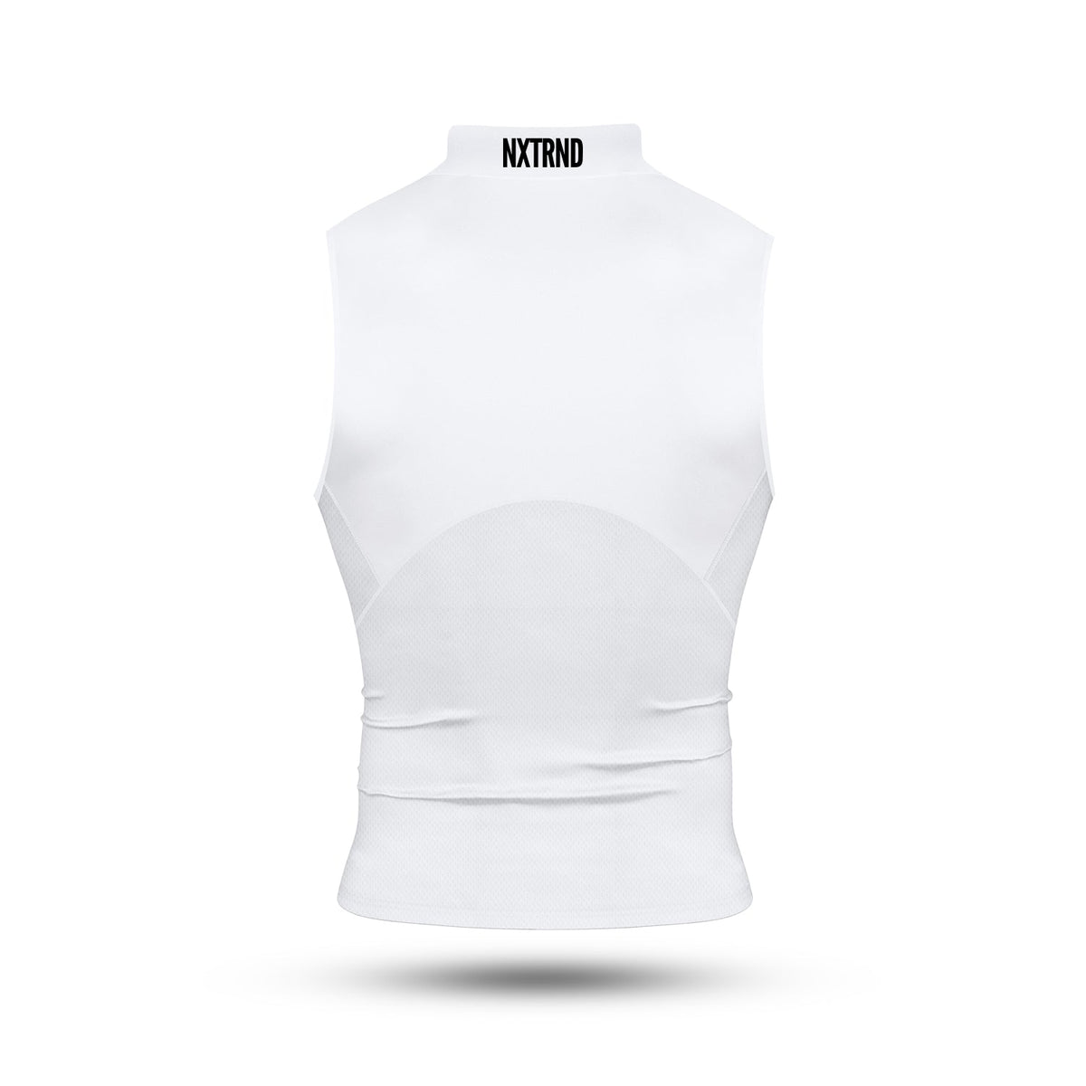 Nxtrnd Core Turtleneck Compression Sleeveless White