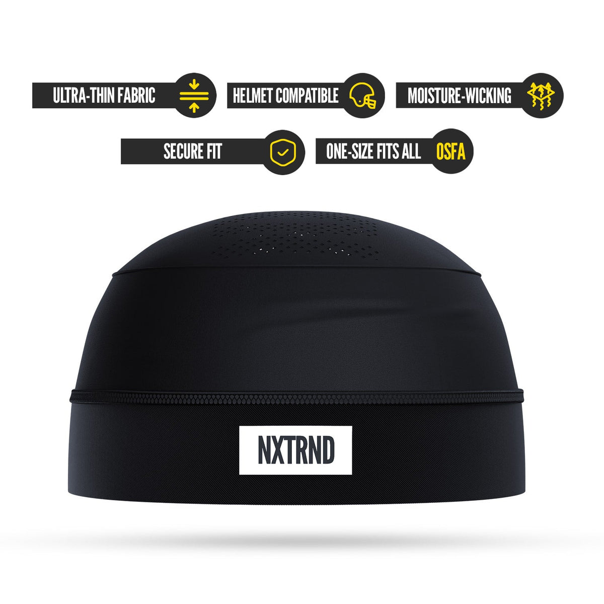 NXTRND Skull Cap Black