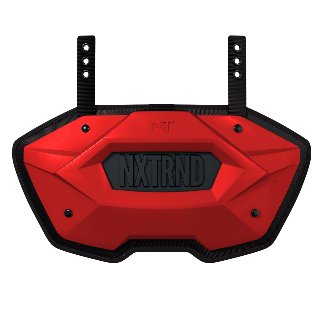 NXTRND B-PLATE® Pro Football Back Plate Red