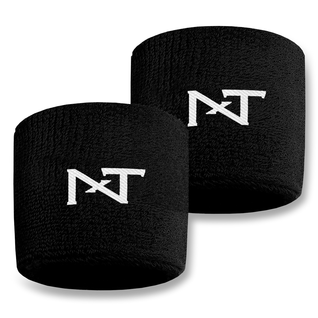 NXTRND Wrist Bands Black (1 Pair)