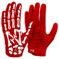 NXTRND G2® Pro Skeleton Football Gloves Red & White