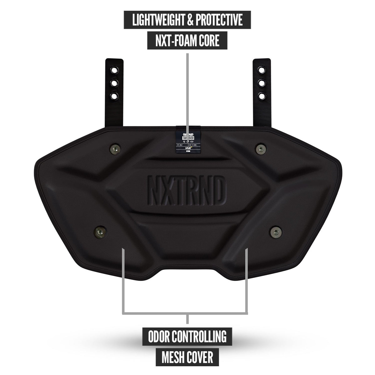 NXTRND B-PLATE® Pro Football Back Plate Pink
