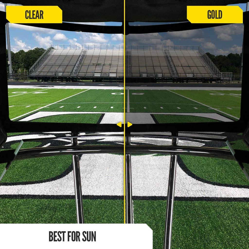 NXTRND VZX Football Visor Gold
