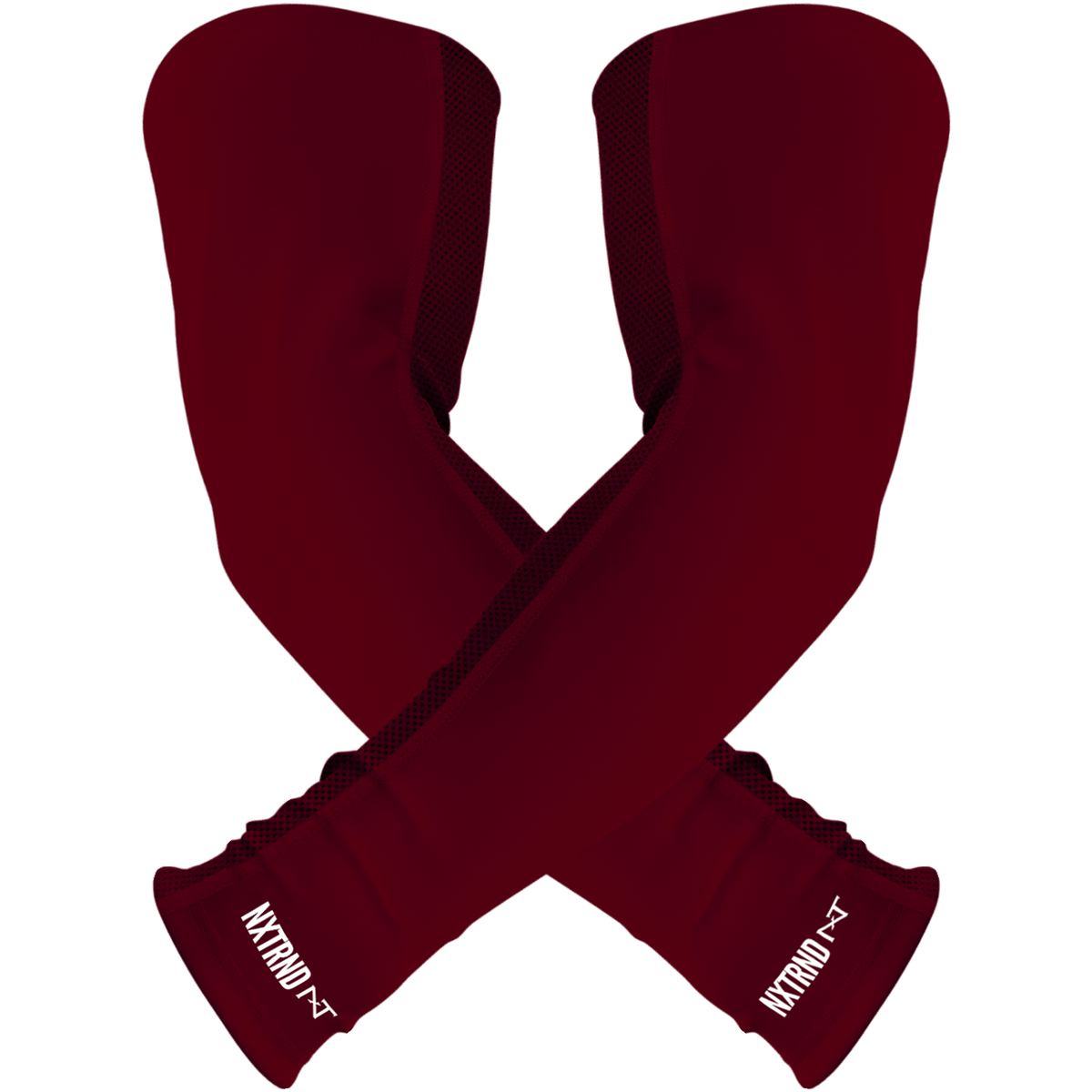 NXTRND AirTek Arm Sleeves Maroon (1 Pair)