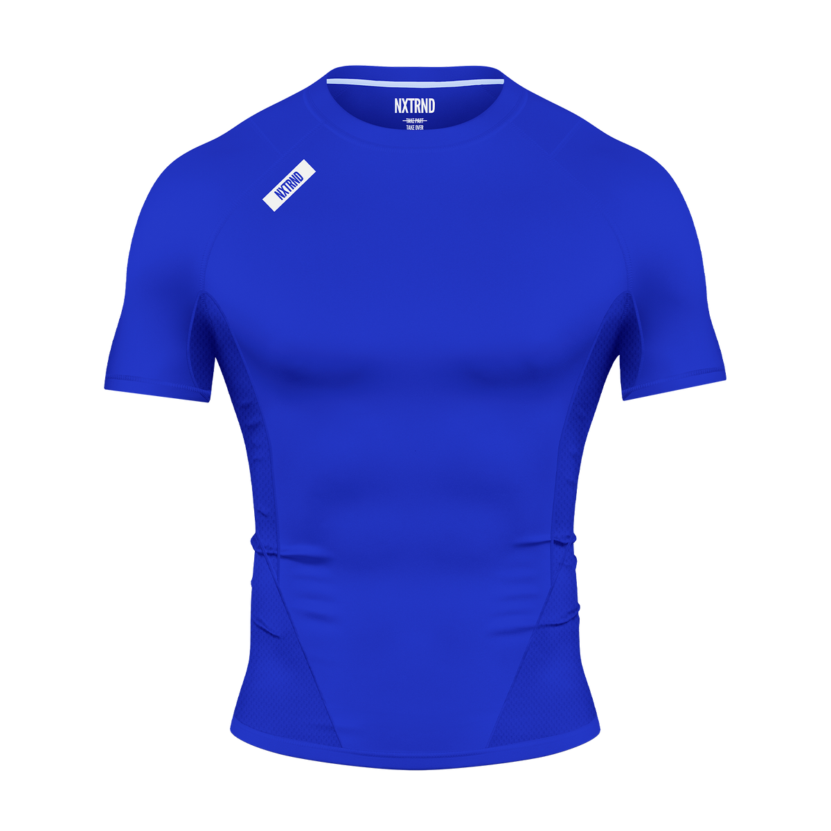 Nxtrnd Core Compression Short Sleeve Blue