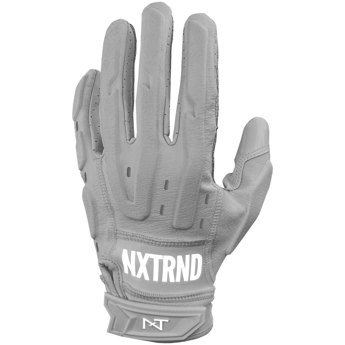 NXTRND G3® Pro Padded Football Gloves Grey