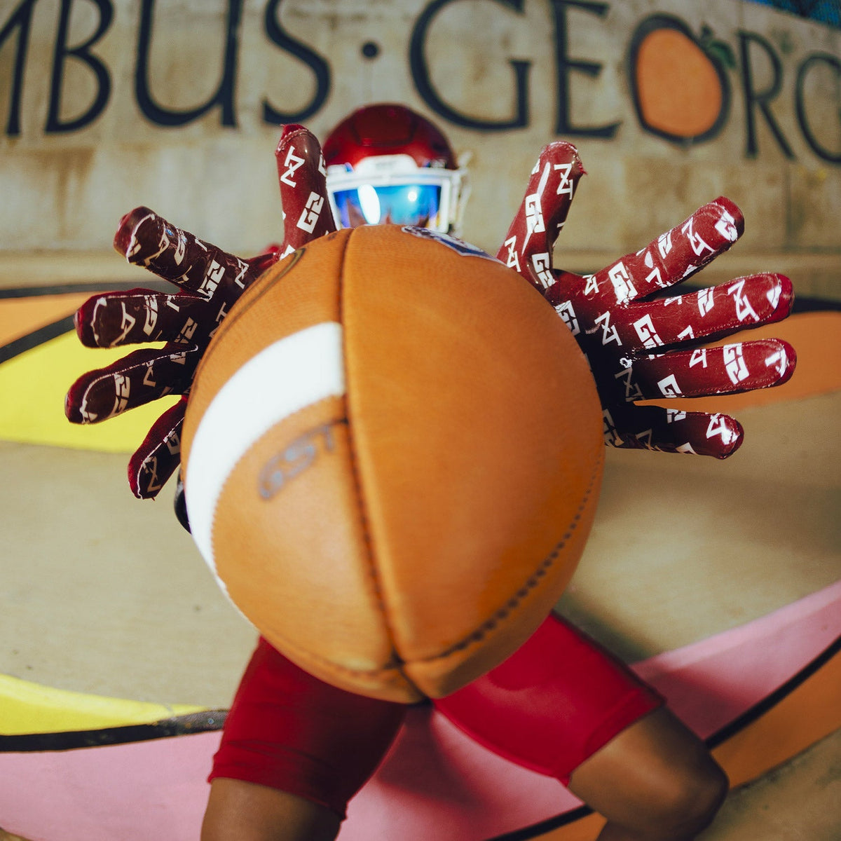 NXTRND G2® Pro Football Gloves Maroon